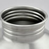 Maxbell Maxbell 2L Stainless Steel Sports Drink Water Bottle with Snap Hook + Black Soft Protector Cover Bag