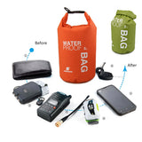 Maxbell 2pcs 5L Waterproof   Sack Bag Pouch Boating Kayaking Rafting Canoeing