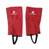 Maxbell Outdoor Waterproof Trekking Hiking Fishing Gaiters Snow Legging Cover Red