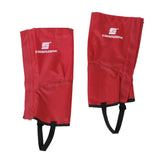 Maxbell Outdoor Waterproof Trekking Hiking Fishing Gaiters Snow Legging Cover Red