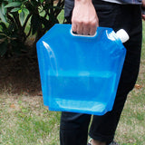 Maxbell Maxbell Folding 5L Drinking Water Bag Pouch Container Carrier Camping Hiking Picnic