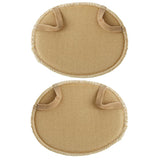Maxbell Footful 3 Pairs of Forefoot Cushions Sole Pads for Anti-slip Pain Relief Nude