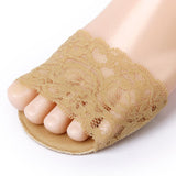 Maxbell Footful 3 Pairs of Forefoot Cushions Lace Band Metatarsal Pads Ball Pain Relief