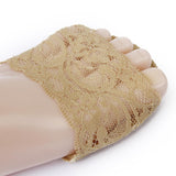 Maxbell Footful 3 Pairs of Forefoot Cushions Lace Band Metatarsal Pads Ball Pain Relief