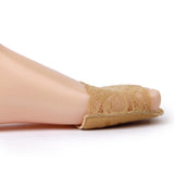 Maxbell Footful 3 Pairs of Forefoot Cushions Lace Band Metatarsal Pads Ball Pain Relief