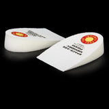 Maxbell Footful 3 Pairs of Shoe Insert Heel Cup Pad of Heel Pain Plantar Fasciitis White