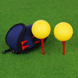 Maxbell 4-AW 9pcs Golf Club Head Cover Irons Headcover with 2pcs Ball Holder Bag