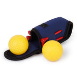 Maxbell 4-AW 9pcs Golf Club Head Cover Irons Headcover with 2pcs Ball Holder Bag