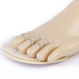 Maxbell Footful 1 Pair Mallet Overlapping Toe Straightener Spreader Correctors 3-Toe