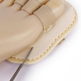 Maxbell Footful 1 Pair Mallet Overlapping Toe Straightener Spreader Correctors 3-Toe
