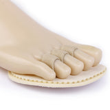 Maxbell Footful 1 Pair Mallet Overlapping Toe Straightener Spreader Correctors 3-Toe