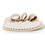 Maxbell Footful 1 Pair Mallet Overlapping Toe Straightener Spreader Correctors 3-Toe