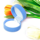 Maxbell Velvet Necklace Jewelry Display Storage Box Gift Case Holder Organizer - Sky Blue Snowflake