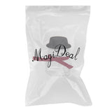 Maxbell Xmas Snowman Santa Ring Earring Display Storage Gift Packing Box Black