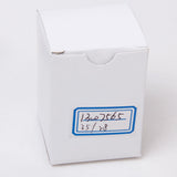 Maxbell Xmas Snowman Santa Ring Earring Display Storage Gift Packing Box Black