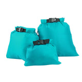 Maxbell Set of 3 Sizes Waterproof Dry Bag Sack Camping Rafting Kayaking Sky Blue - Aladdin Shoppers
