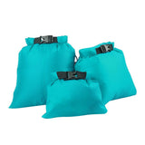 Maxbell Set of 3 Sizes Waterproof Dry Bag Sack Camping Rafting Kayaking Sky Blue - Aladdin Shoppers