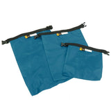 Maxbell Set of 3 Sizes Waterproof Dry Bag Sack Camping Rafting Kayaking Sky Blue - Aladdin Shoppers