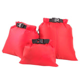 Maxbell Set of 3 Sizes Waterproof Dry Bag Sack Camping Rafting Kayaking Orange - Aladdin Shoppers