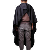 20 Pcs Hair Cut Hairdresser Hairdressing Cape Cloak Cloth Apron Unisex Black
