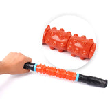Maxbell Footful Hard Spikey Massage Ball+Professional Muscle Roller Stick Arm/Feet/Neck