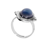 Maxbell 1 Set 2-Style Vintage Oval Colour Changing Emotion Feeling Mood Band Finger Ring