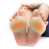 Maxbell Footful Ballet/Belly Dance 2-Hole Foot Thong Socks +Gel Forefoot Cushion S