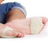 Maxbell Footful Ballet/Belly Dance 2-Hole Foot Thong Socks +Gel Forefoot Cushion S