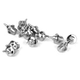 Maxbell 24Pcs Replacement Track Shoes Spikes Rivet for Sports Running Track Trainers 8MM