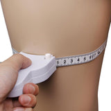 Maxbell Footful Body Tape Measure +Tight Calf Sleeves Support Slimming Leg Wraps Black