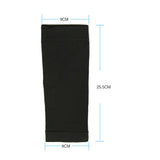 Maxbell Footful Body Tape Measure +Tight Calf Sleeves Support Slimming Leg Wraps Black