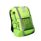 Maxbell 25-40L Backpack Rucksack Bag Dust Rain Cover w/ Helmet Mesh Fluorescent Green