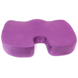 Maxbell Maxbell Comfort Coccyx Orthopedic Foam Chair Seat Cushion Pad Home Office Purple