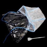 Maxbell 2PCs Pro Salon Hair Coloring Highlighting Dye Cap Frosting Tipping with Hook Set