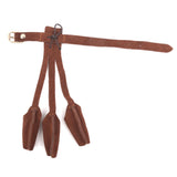 Maxbell Archery Target Shooting Protective Gear Arm Guard & Suede Leather 3-Finger Glove