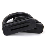 Maxbell Maxbell 1 Pair Safety Plastic Stirrups Horse Riding Equestrian Black Rubber Treads