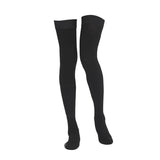 Maxbell Maxbell Phenovo Elastic Nylon Closed Toe Stockings For Varicose Veins Care L Black