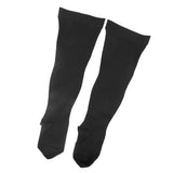 Maxbell Maxbell Phenovo Elastic Nylon Closed Toe Stockings For Varicose Veins Care L Black