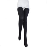 Maxbell Maxbell Phenovo Elastic Nylon Closed Toe Stockings For Varicose Veins Care L Black