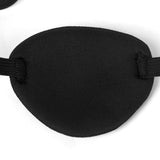 Maxbell Kids Children Comfortable Concave Eye Patch Shade Cover Mask Cosplay Fancy Dress Accessory Black 2.75 x 2.17 inch - Aladdin Shoppers