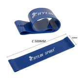 Maxbell Maxbell Tension Resistance Band Exercise Loop for Gym Fitness Yoga Pilates Blue 30lb