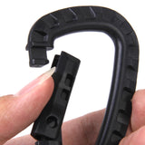Maxbell Maxbell Black Carabiner Snap Clip Water Bottle Hook Holder Camping Hiking