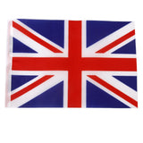 Maxbell Union Jack Flag England Great Britain British UK Banner with Poles 12Pcs