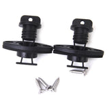 Maxbell 2 Dinghy Kayak Canoes Boat Nylon Thread Drain Plug Bungs & 2 Scuppers Stoppers