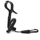 Maxbell Coiled Kayak Boat Paddle Leash Fishing Rod Tow Line + 10 D Rings Outfitting