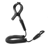 Maxbell Coiled Kayak Boat Paddle Leash Fishing Rod Tow Line + 10 D Rings Outfitting