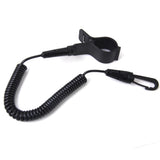 Maxbell Coiled Kayak Boat Paddle Leash Fishing Rod Tow Line + 10 D Rings Outfitting