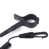 Maxbell Coiled Kayak Boat Paddle Leash Fishing Rod Tow Line + 10 D Rings Outfitting