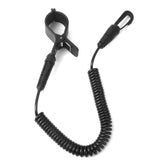Maxbell Coiled Kayak Boat Paddle Leash Fishing Rod Tow Line + 10 D Rings Outfitting