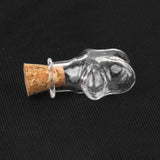 Maxbell 20 Mini Cork Glass Bottle Vials Jars Craft Charm Empty Wishing Bottle Star Heart